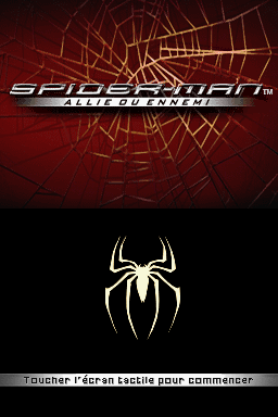 Spider-Man - Allie ou Ennemi — Title screen