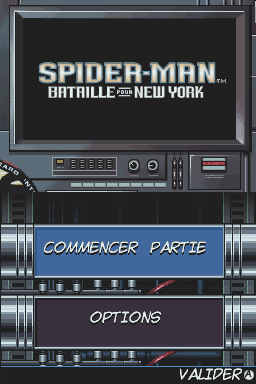 Spider-Man - Bataille Pour New York — Title screen