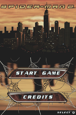 Spider-Man 2 — Title screen