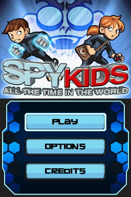 Spy Kids : All the Time in the World — Title screen