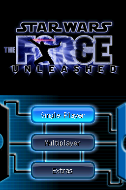 Star Wars - The Force Unleashed — Title screen