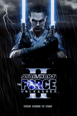 Star Wars - The Force Unleashed II — Title screen