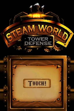 SteamWorld Tower Defense — Title screen