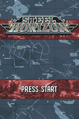 Steel Horizon — Title screen