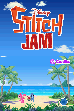 Stitch Jam — Title screen