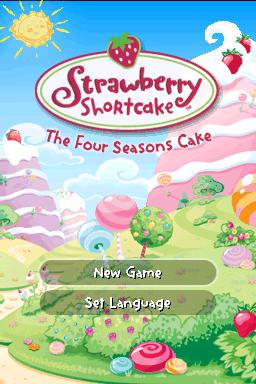 Strawberry Shortcake - The Four Seasons Cake — Title screen