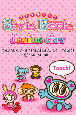 Style Book : Junior City — Title screen