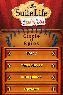 Suite Life of Zack & Cody, The - Circle of Spies — Title screen