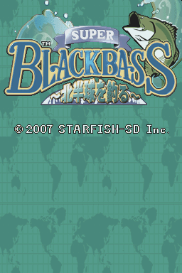 Super Black Bass - Kitahankyuu O Tsuru — Title screen