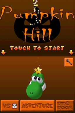 Super Mario 64 DS Hack - Pumpkin Hill DS — Title screen