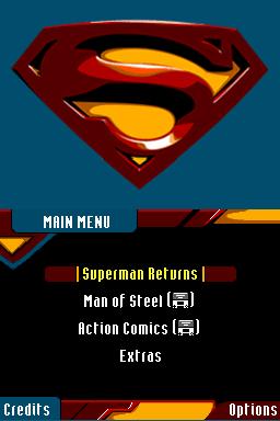Superman Returns — Title screen