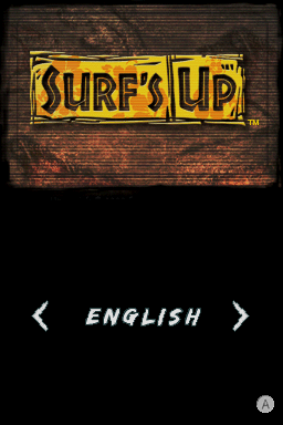 Surf's Up — Title screen