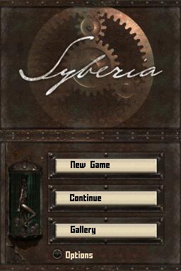 Syberia — Title screen