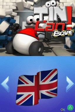 TINCan! Escape — Title screen