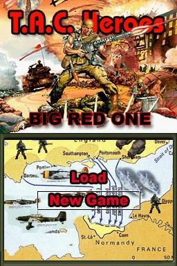 Tac Heroes : Big Red One — Title screen