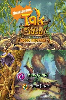Tak - Mojo Mistake — Title screen