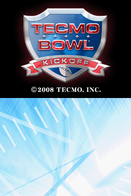 Tecmo Bowl : Kickoff — Title screen