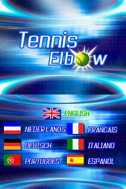 Tennis Elbow — Title screen