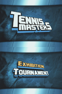 Tennis Masters — Title screen