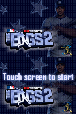 The Bigs 2 — Title screen