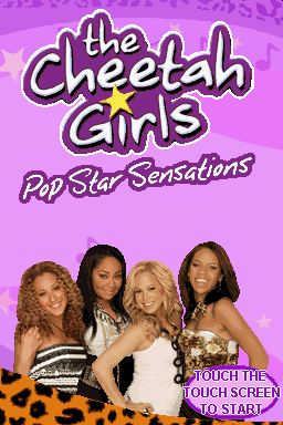 The Cheetah Girls - Pop Star Sensations — Title screen