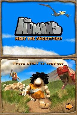 The Humans - Meet The Ancestors! — Title screen