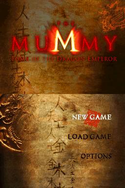 The Mummy - Tomb Of The Dragon Emperor — Title screen