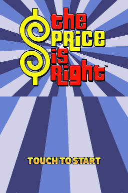 The Price is Right — Title screen