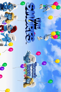 The Smurfs — Title screen