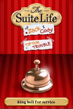 The Suite Life of Zack & Cody : Tipton Trouble — Title screen