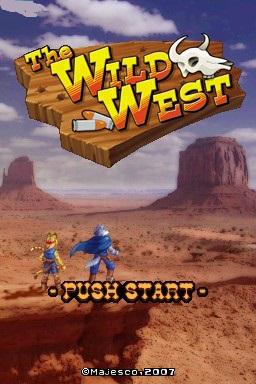 The Wild West — Title screen
