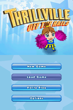 Thrillville - Off The Rails — Title screen