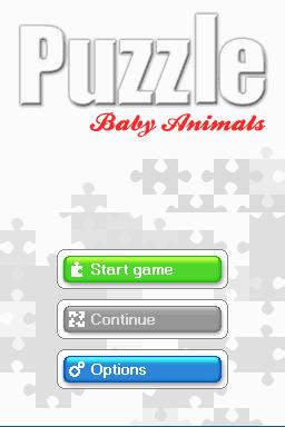 Tierbabys Puzzle - Echter Puzzlespass fuer Unterwe — Title screen