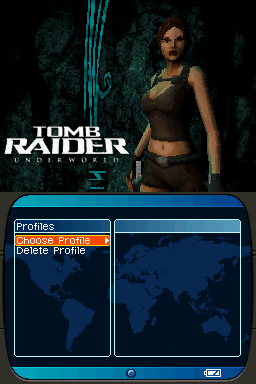 Tomb Raider - Underworld — Title screen