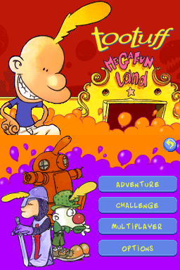 Tootuff - Megafun Land — Title screen