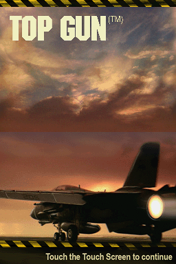 Top Gun — Title screen