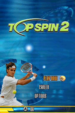 Top Spin 2 — Title screen