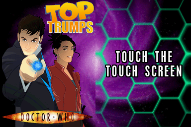 Top Trumps - Doctor Who — Title screen