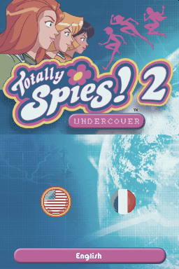 Totally Spies! 2 : Undercover — Title screen