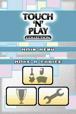 Touch 'n' Play Collection — Title screen