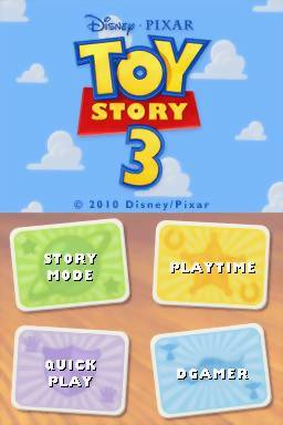 Toy Story 3 — Title screen