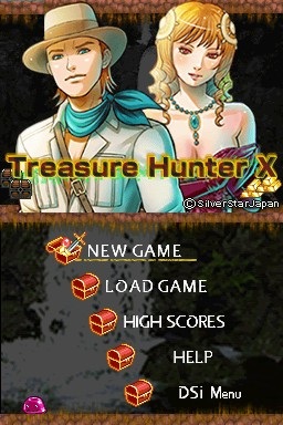 Treasure Hunter X — Title screen