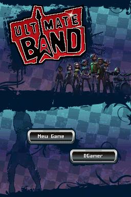 Ultimate Band — Title screen