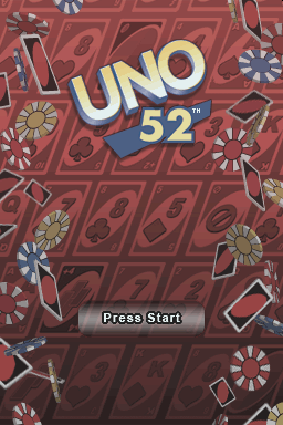 Uno 52 — Title screen