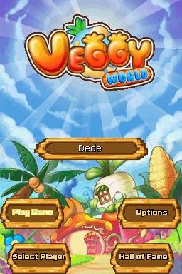Veggy World — Title screen