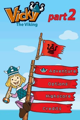 Vicky - The Viking — Title screen