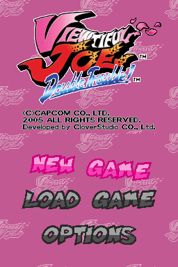 Viewtiful Joe - Double Trouble! — Title screen