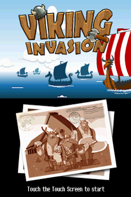 Viking Invasion — Title screen