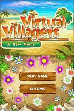 Virtual Villagers - A New Home — Title screen