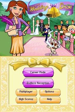 Wedding Dash — Title screen
